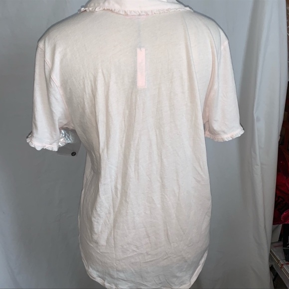 Victoria Secret ruffle pajamas Shirt NWT - Picture 3 of 6